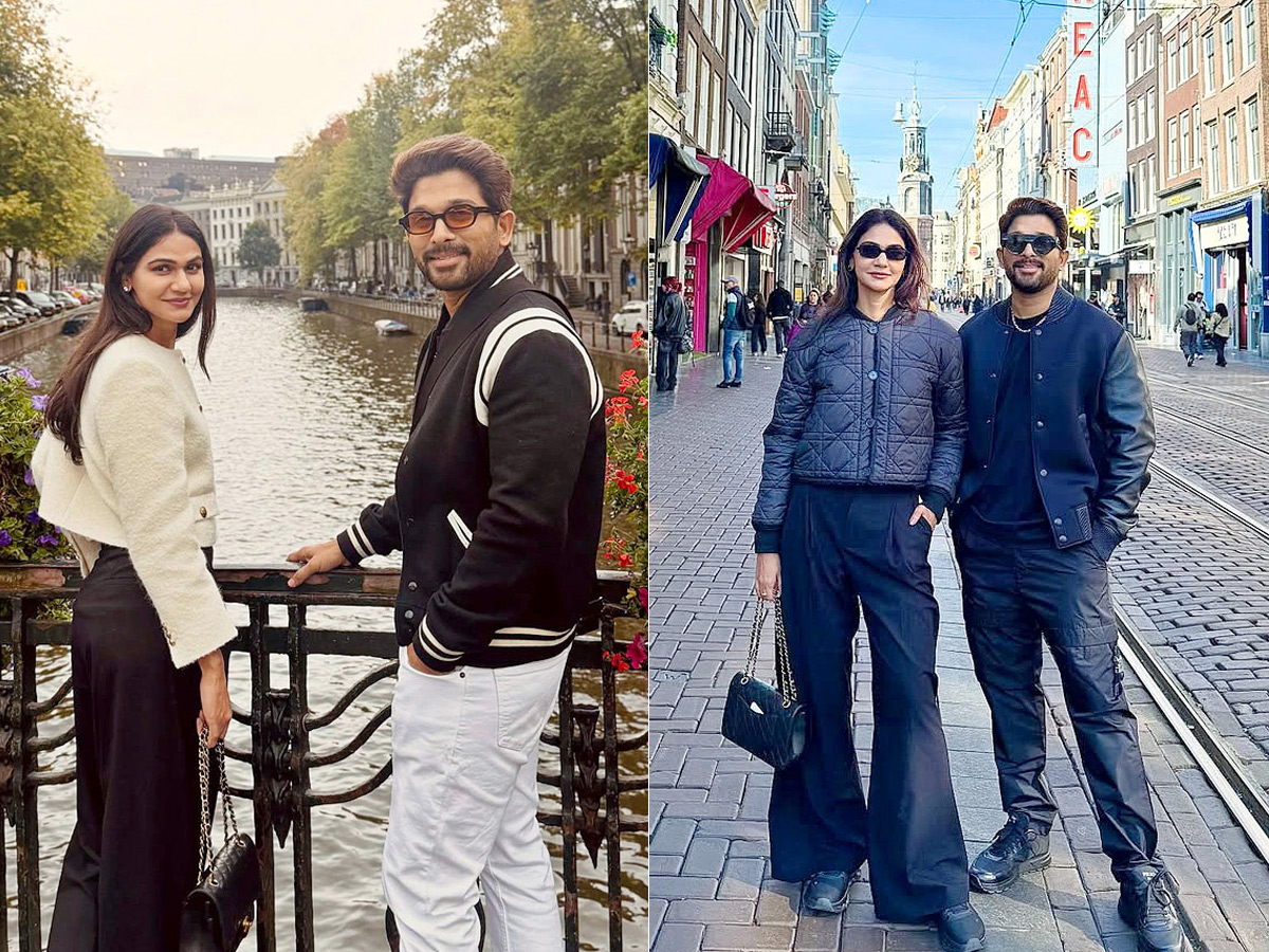Allu Arjun Enjoying Vacation With His Family Photos1
