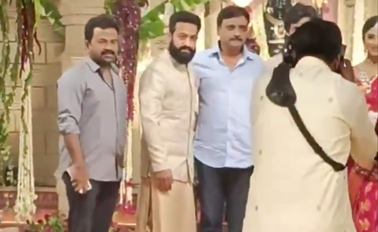 Jr NTR brother in law Narne Nithin wedding Photos11