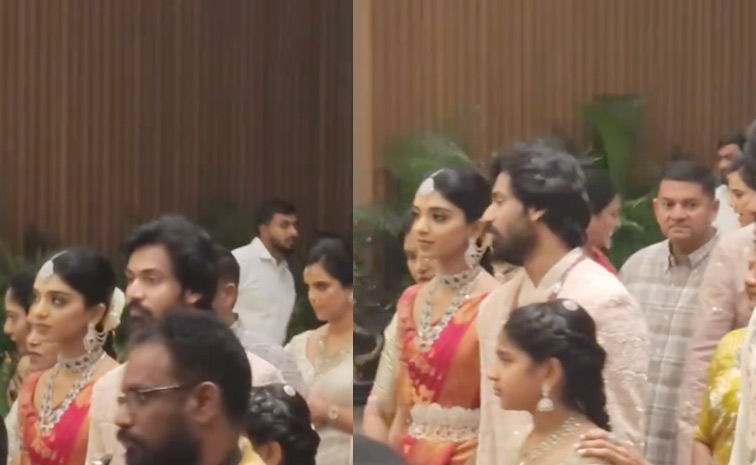 Jr NTR brother in law Narne Nithin wedding Photos6
