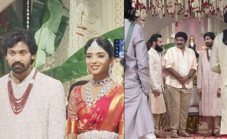 Jr NTR brother in law Narne Nithin wedding Photos1