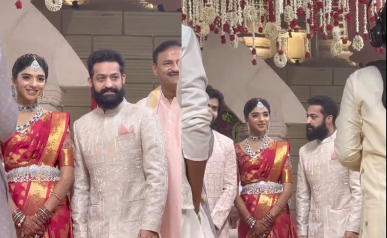 Jr NTR brother in law Narne Nithin wedding Photos10