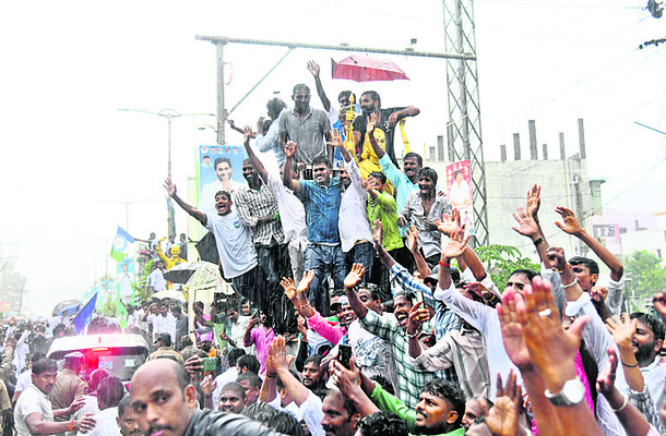 Salute to the favorite leader YS Jagan Mohan Reddy2