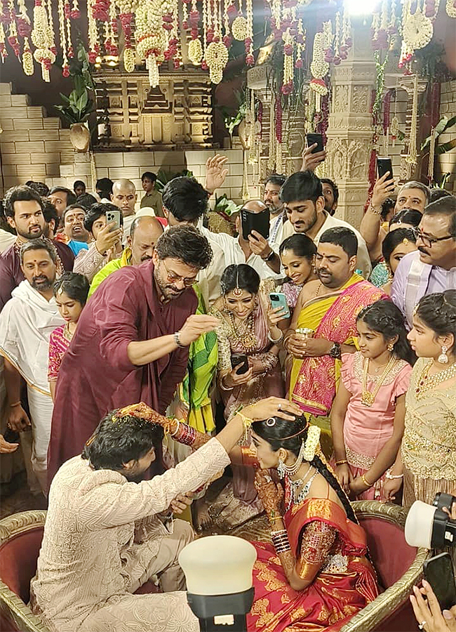 Jr NTR brother in law Narne Nithin wedding Photos13