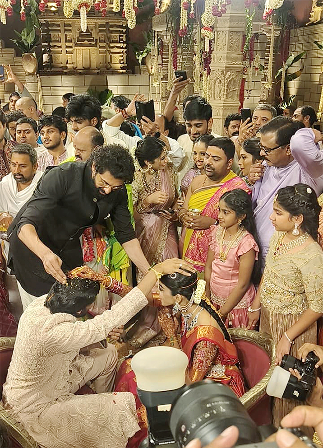 Jr NTR brother in law Narne Nithin wedding Photos15