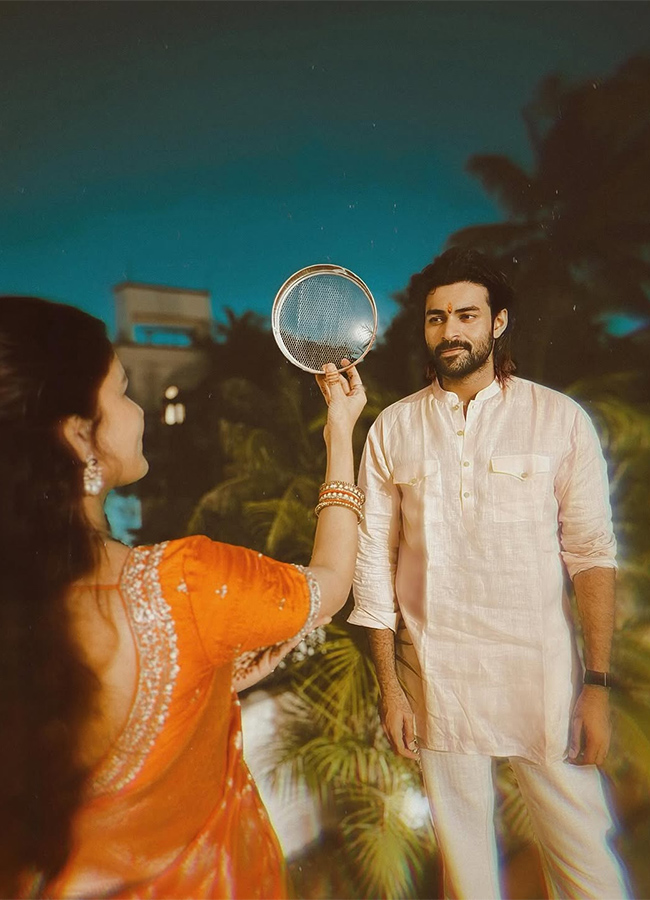 Actress Lavanya Tripathi And Kajal Aggarwal Karwa Chauth Festival Photos13
