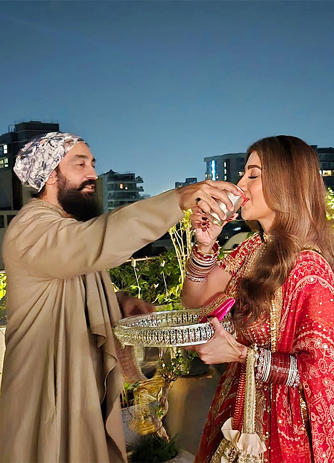 Actress Lavanya Tripathi And Kajal Aggarwal Karwa Chauth Festival Photos9