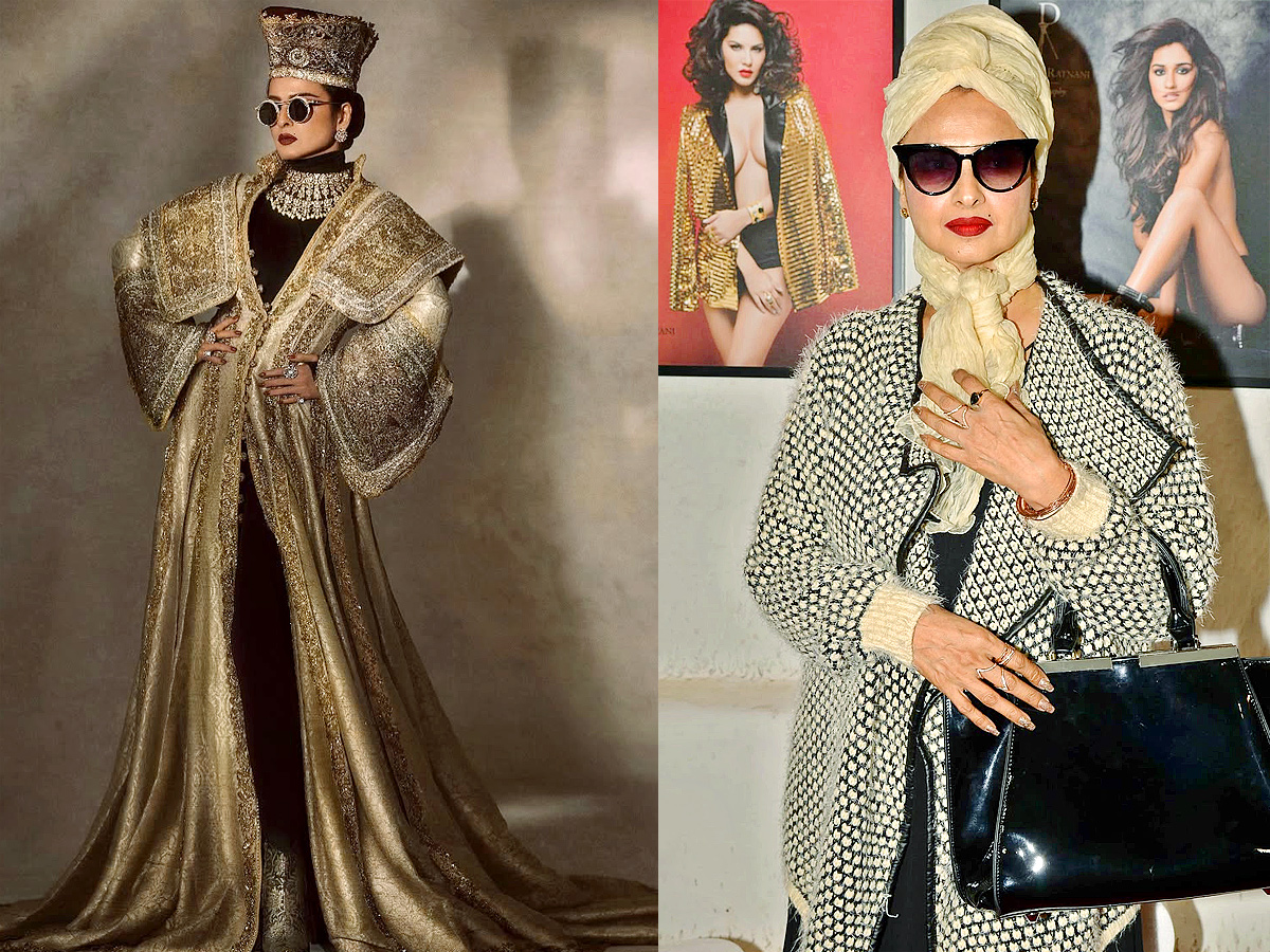 Bollywood Actress Rekha Fashion Looks Latest Photos1