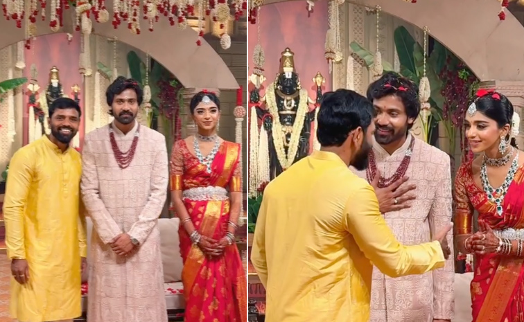 Telugu Celebrities Attend Narne Nithin Wedding Ceremony Photos19