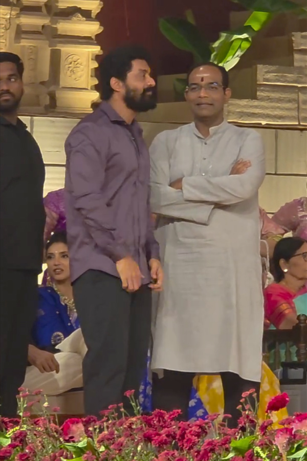 Telugu Celebrities Attend Narne Nithin Wedding Ceremony Photos11