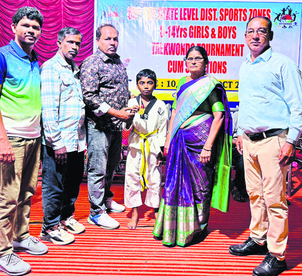 ముగిసిన రాష్ట్రస్థాయి తైక్వాండో టోర్నీ 1