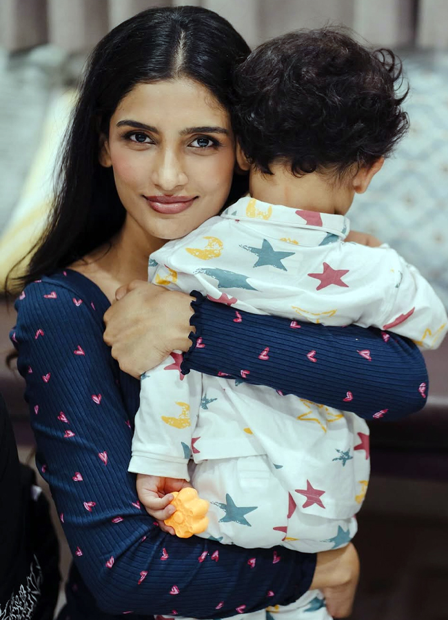Tollywood Hero Nithiin son 1st birthday celebrations geos viral photos3