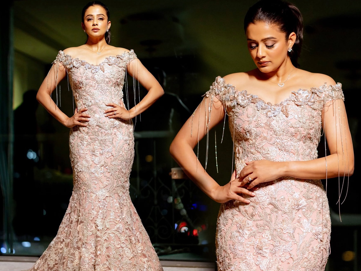 Priyamani in designer dress at Filmfare Awards ceremony (photos)1