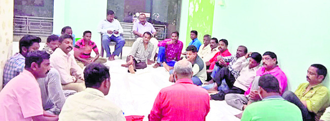పారిశుద్ధ్య కార్మికుల పోరుబాట1