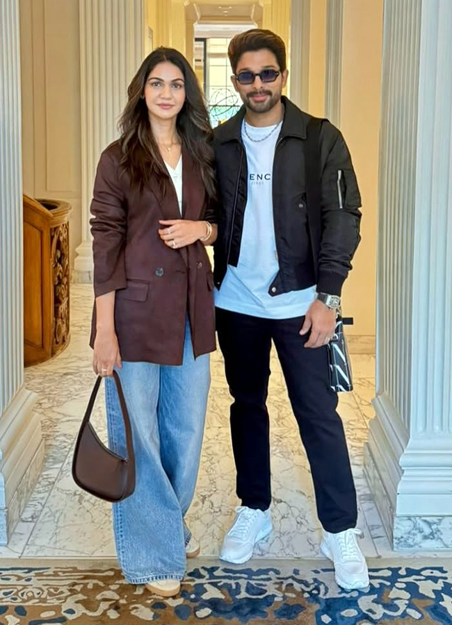 Allu Sneha Birthday Celebrations in Foreign (Photos)7
