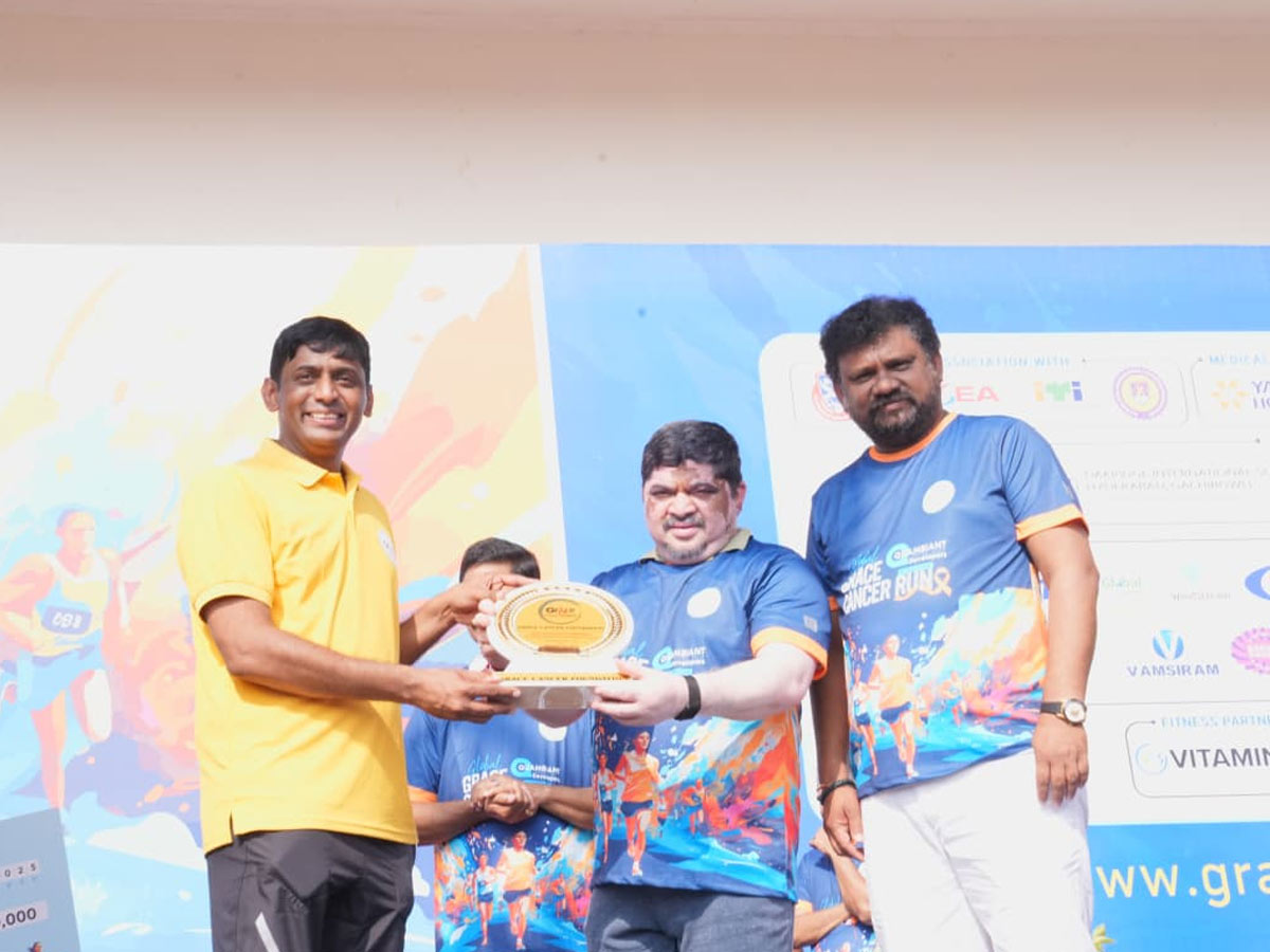 Hyderabad Joins Hands for Cancer Awareness Run 2025 Photos2