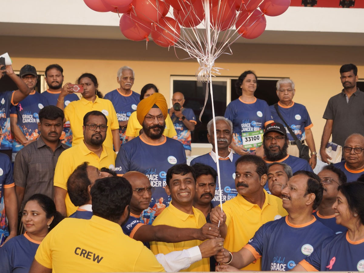 Hyderabad Joins Hands for Cancer Awareness Run 2025 Photos11