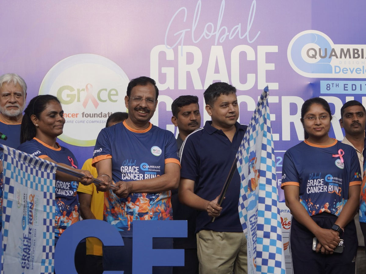 Hyderabad Joins Hands for Cancer Awareness Run 2025 Photos12
