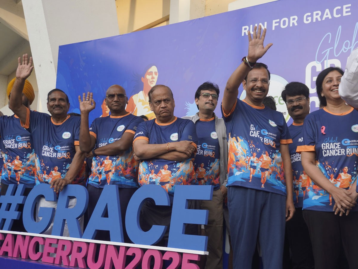 Hyderabad Joins Hands for Cancer Awareness Run 2025 Photos14