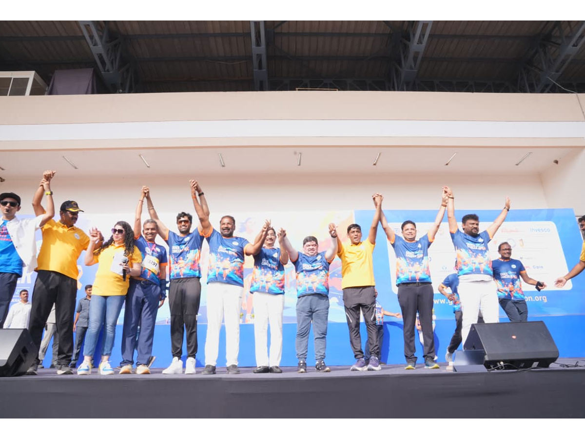 Hyderabad Joins Hands for Cancer Awareness Run 2025 Photos5