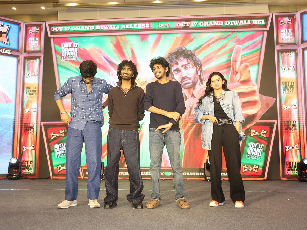 Pradeep Ranganathan Dude Movie Swag Event Photos10