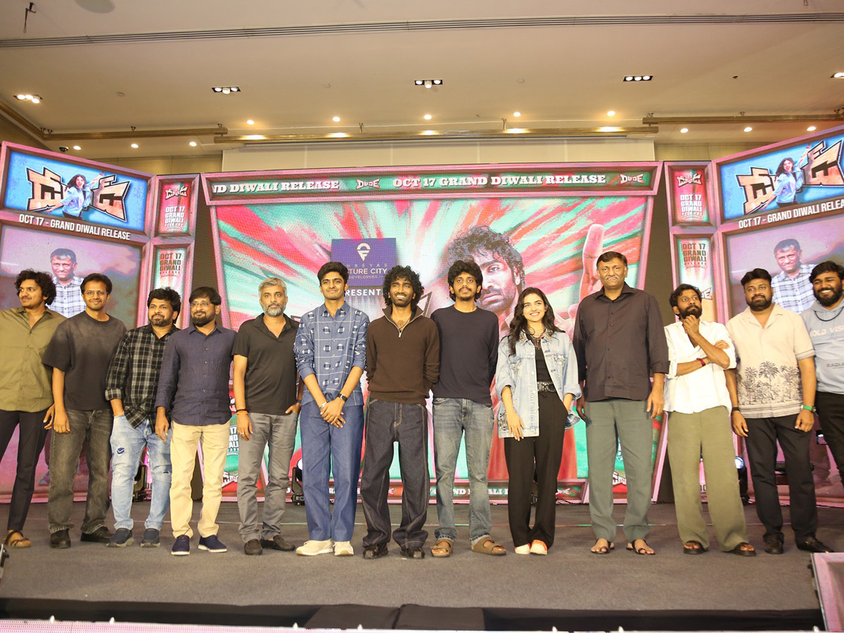 Pradeep Ranganathan Dude Movie Swag Event Photos11