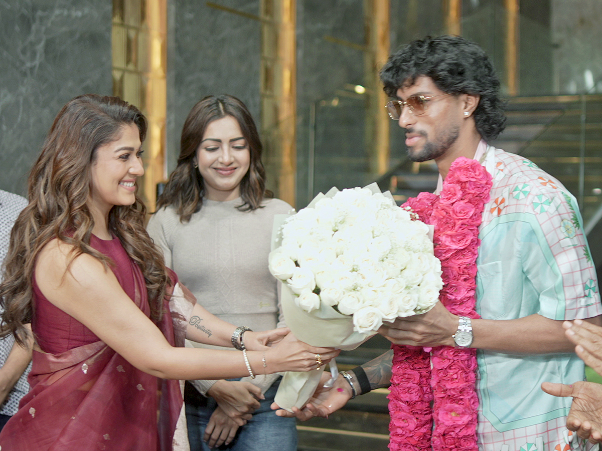 Chiranjeevi Felicitated Young Cricket Sensation Tilak Varma Photos17