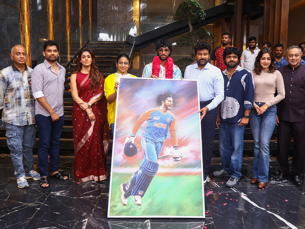 Chiranjeevi Felicitated Young Cricket Sensation Tilak Varma Photos2