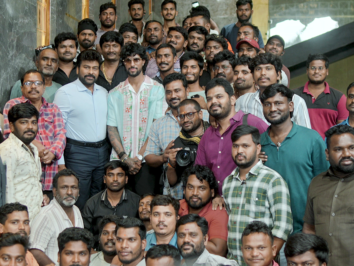 Chiranjeevi Felicitated Young Cricket Sensation Tilak Varma Photos23