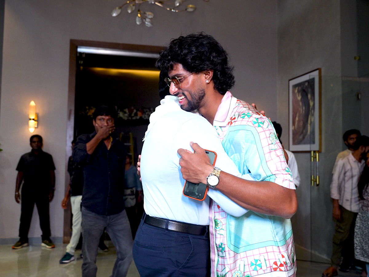 Chiranjeevi Felicitated Young Cricket Sensation Tilak Varma Photos8