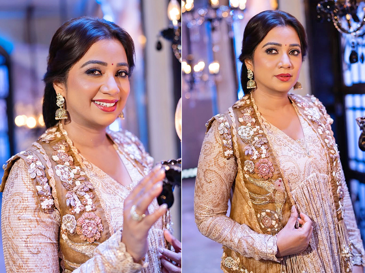 Singer Shriya Ghoshal In Diwali Vibe Photos1
