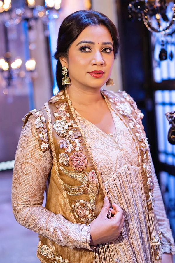 Singer Shriya Ghoshal In Diwali Vibe Photos7