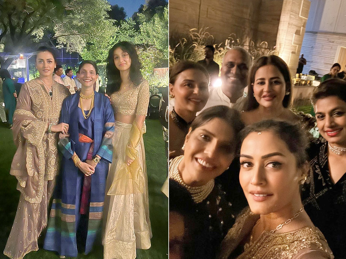 Namrata Shirodkar Attended Diwali Night Party Photos1