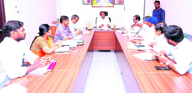 పెండింగ్ పనులు పూర్తి చేయండి
1