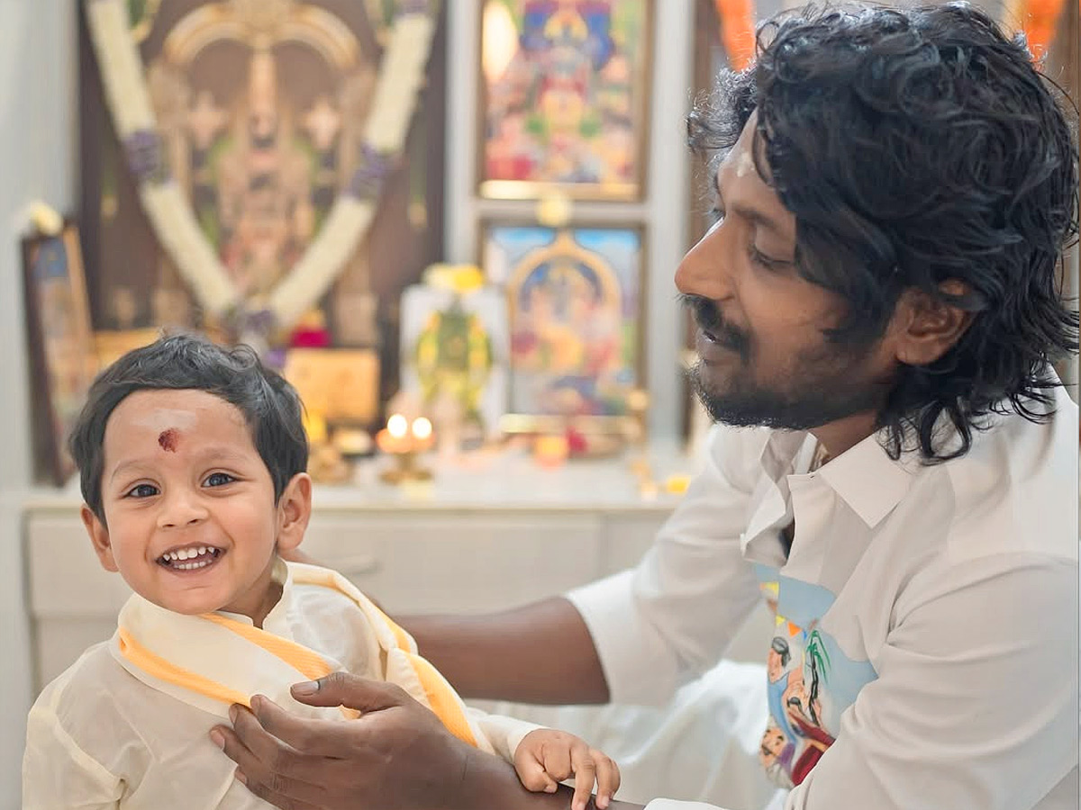 Actor Suhas second son cradle ceremony Beautiful Photos4