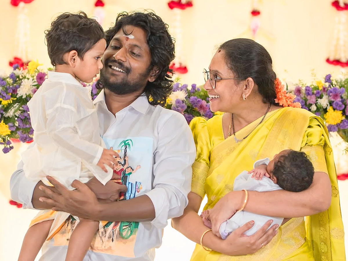 Actor Suhas second son cradle ceremony Beautiful Photos5
