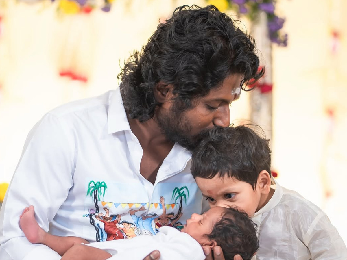 Actor Suhas second son cradle ceremony Beautiful Photos6