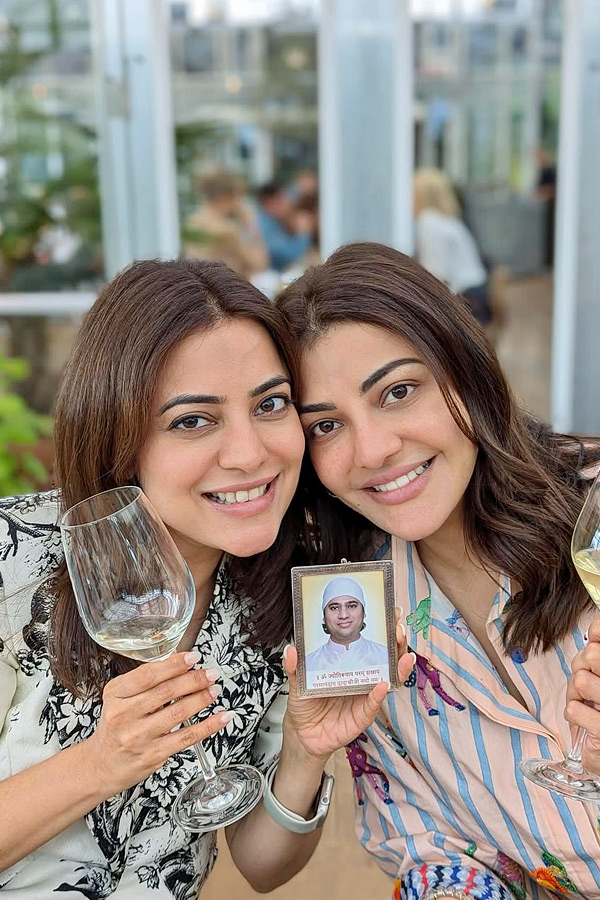 Actress Kajal Aggarwal shares Birthday Wishes To Her Sister Nisha Agarwal Photos4