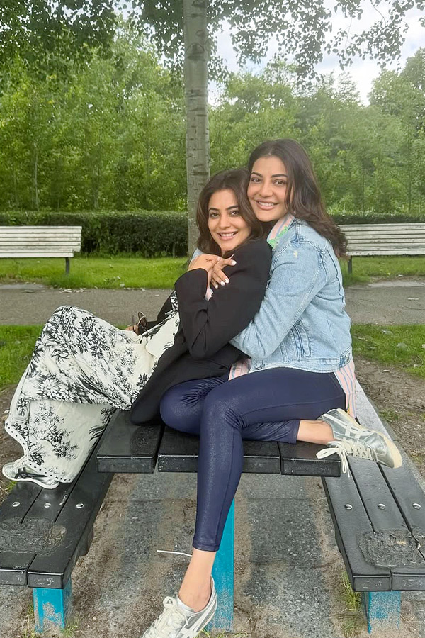 Actress Kajal Aggarwal shares Birthday Wishes To Her Sister Nisha Agarwal Photos11