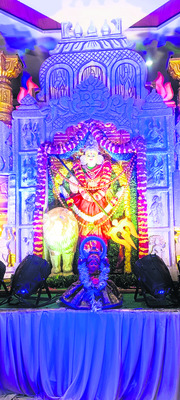 జయ జయ మహిషాసుర మర్దినీ 
3