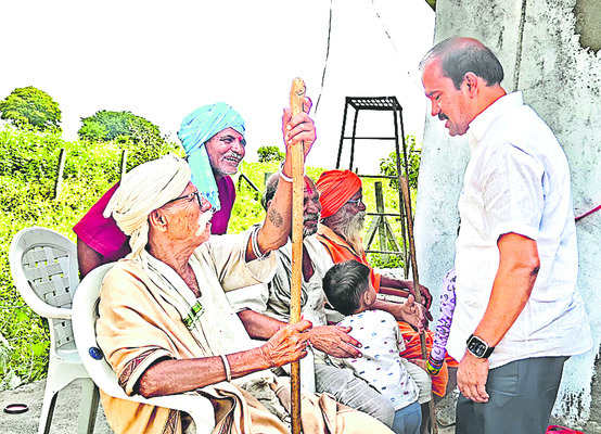 జాగృతి అధ్యక్షురాలికి స్వాగతం  
1