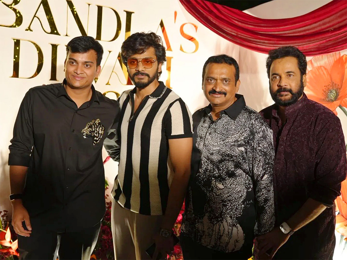 Diwali 2025 Bash At Bandla Ganesh Residence Viral Photos Gose29