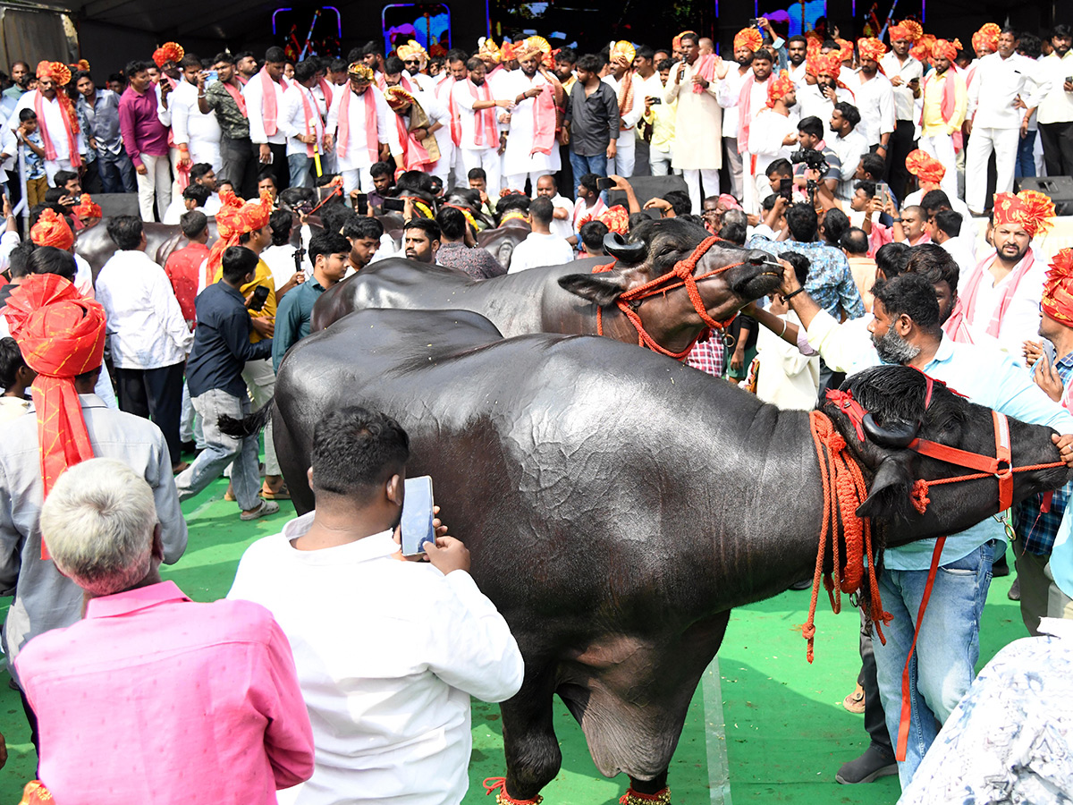 CM Revanth Reddy Inaugurates Sadar Festival at NTR Stadium in Hyderabad13