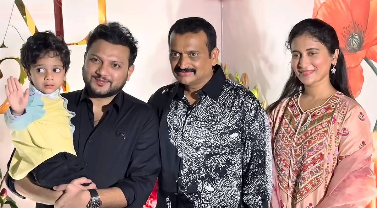 Diwali 2025 Bash At Bandla Ganesh Residence Viral Photos Gose23