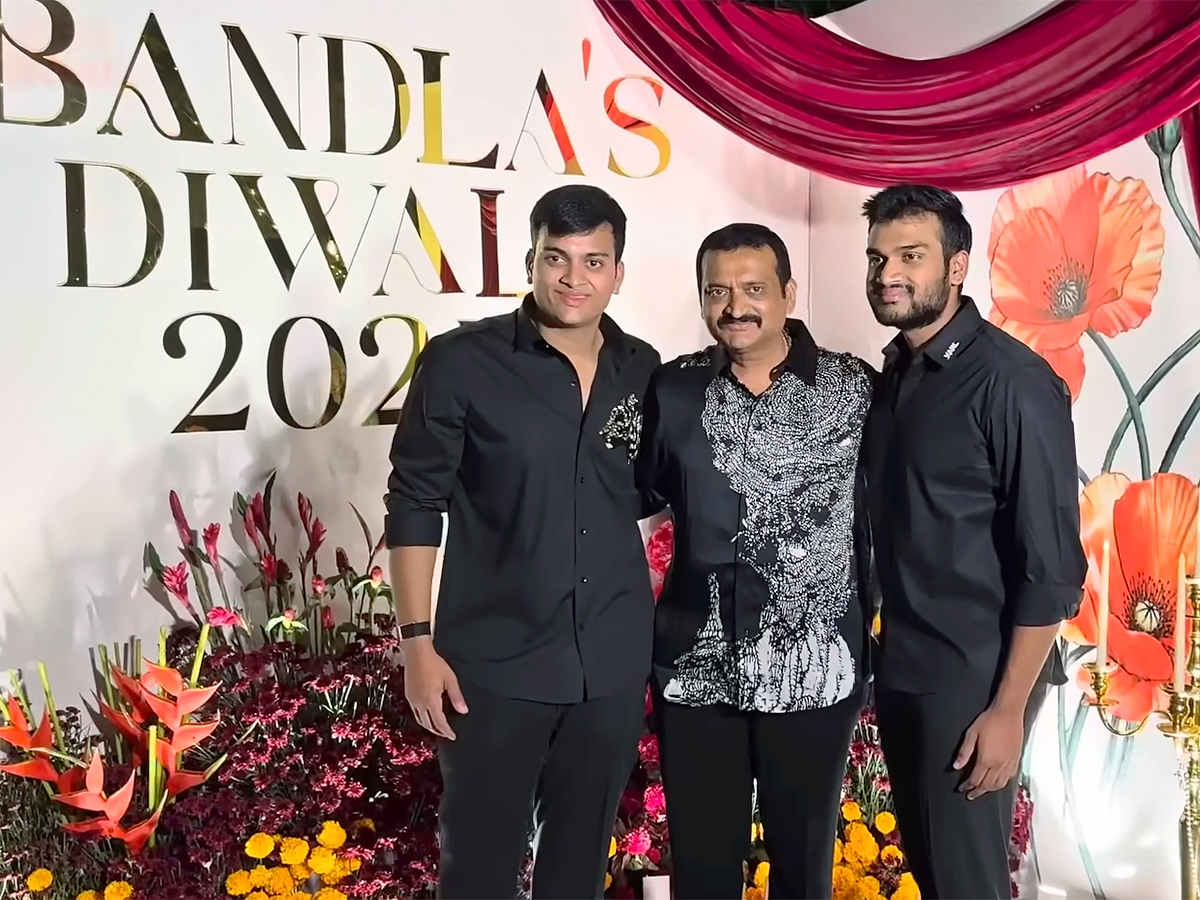 Diwali 2025 Bash At Bandla Ganesh Residence Viral Photos Gose8