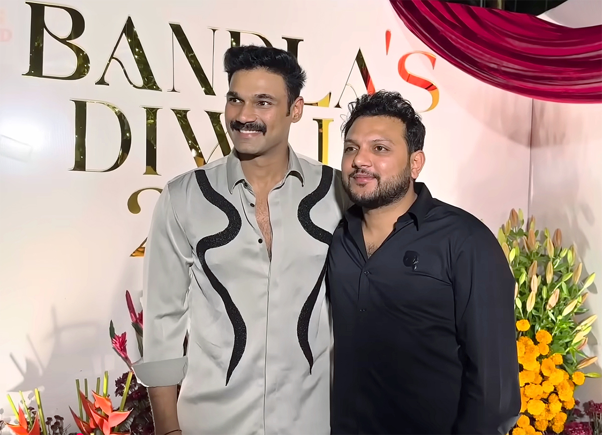 Diwali 2025 Bash At Bandla Ganesh Residence Viral Photos Gose9