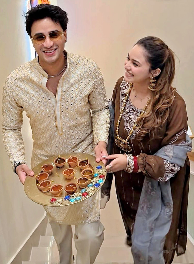 Team india cricketrs diwali 2025 celebrations23