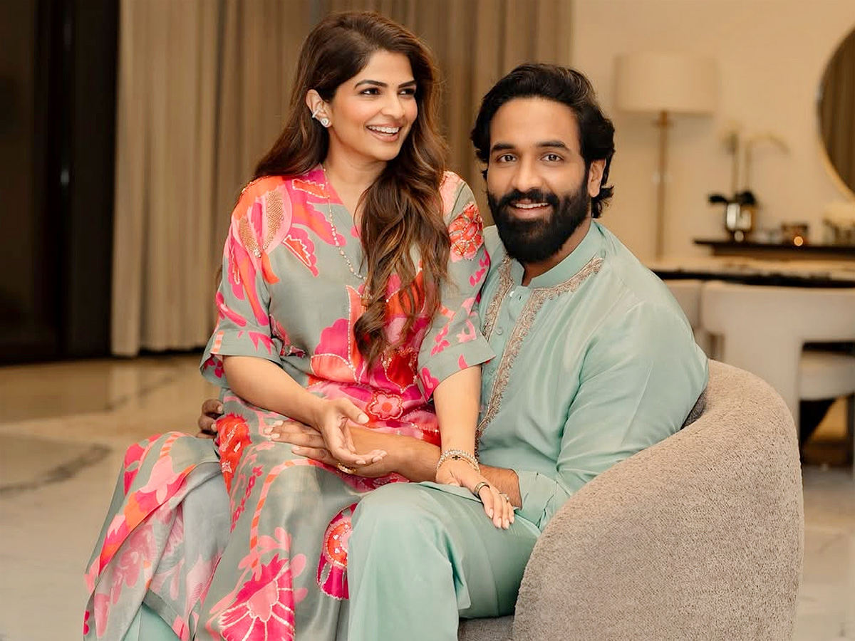 Manchu Vishnu Family Diwali Celebrations Photos3