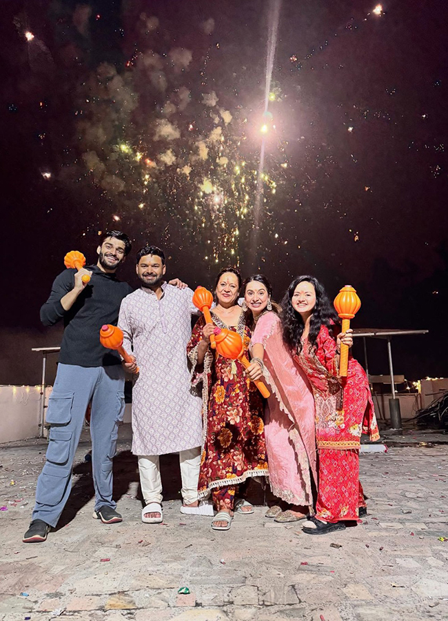 Team india cricketrs diwali 2025 celebrations2