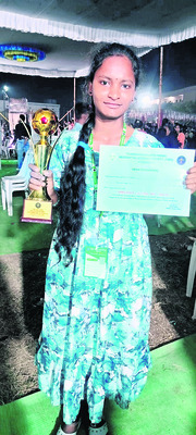 రాష్ట్రస్థాయి కల్చరల్‌ ఫెస్ట్‌లో ప్రతిభ2