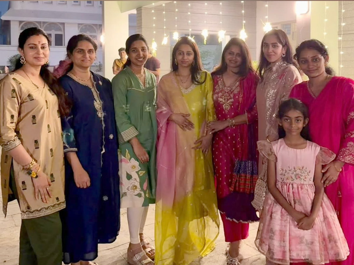 Actress Abhinaya Celebrates First Diwali with Family Photos4